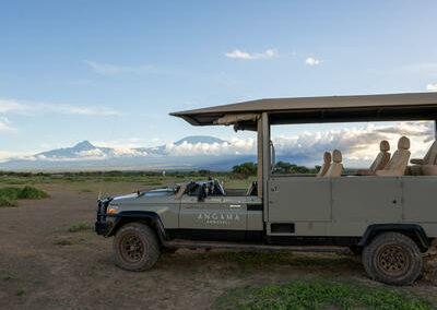 Game Drives Across Volcanic Terrain