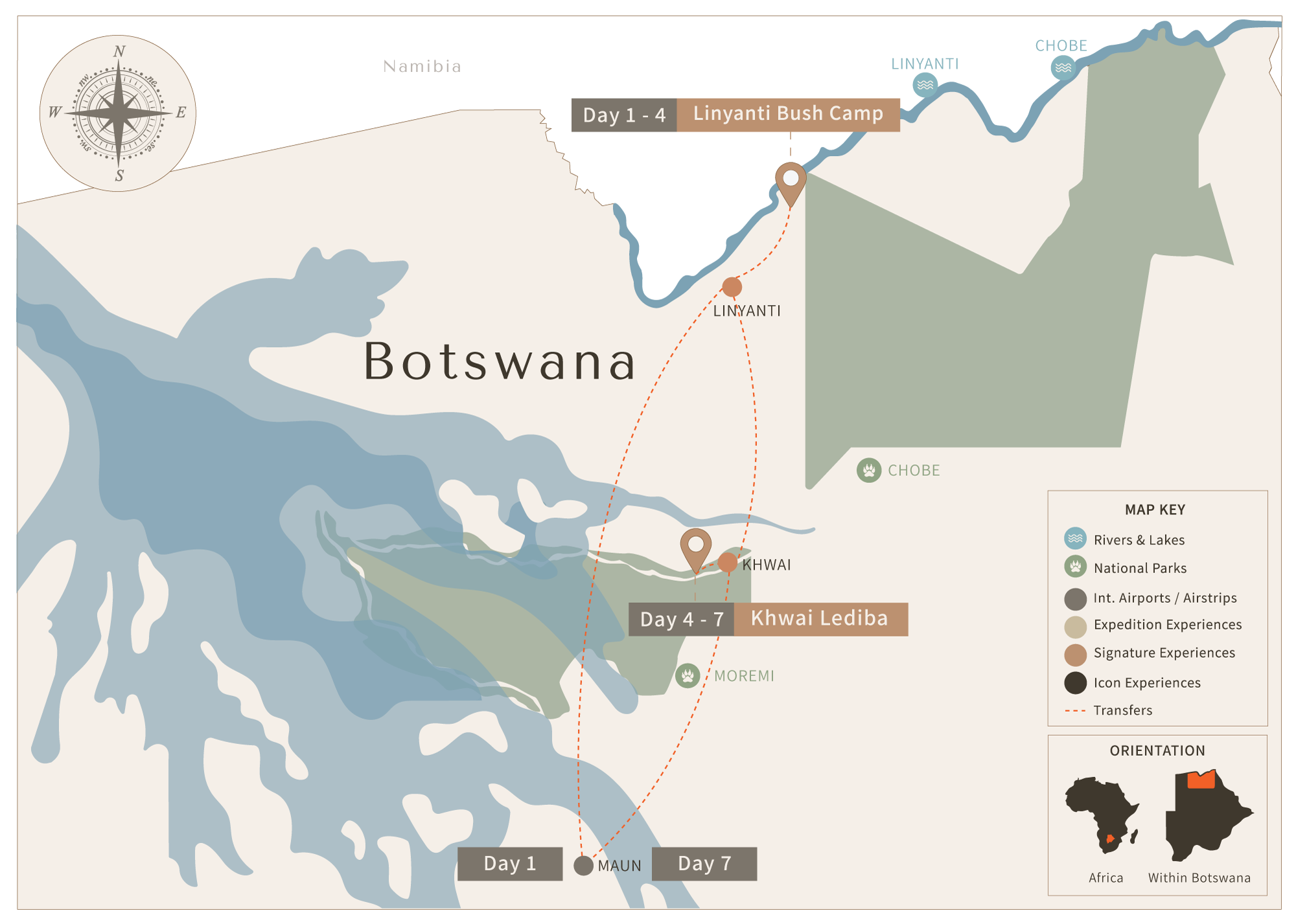 Discover Botswana
