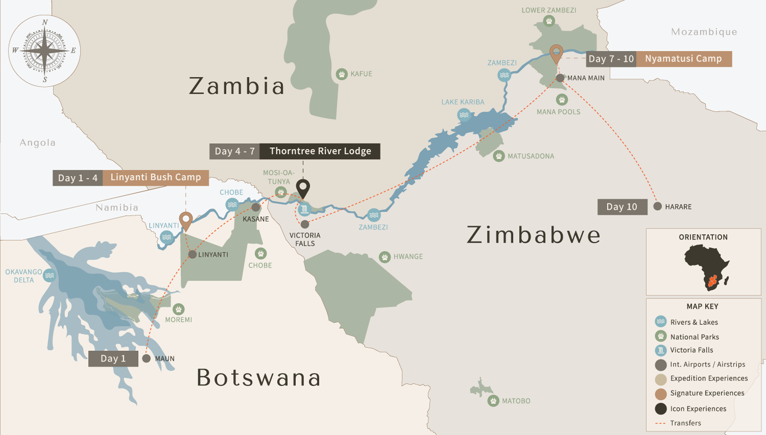 Magic of Three Countries with Adventures Africa