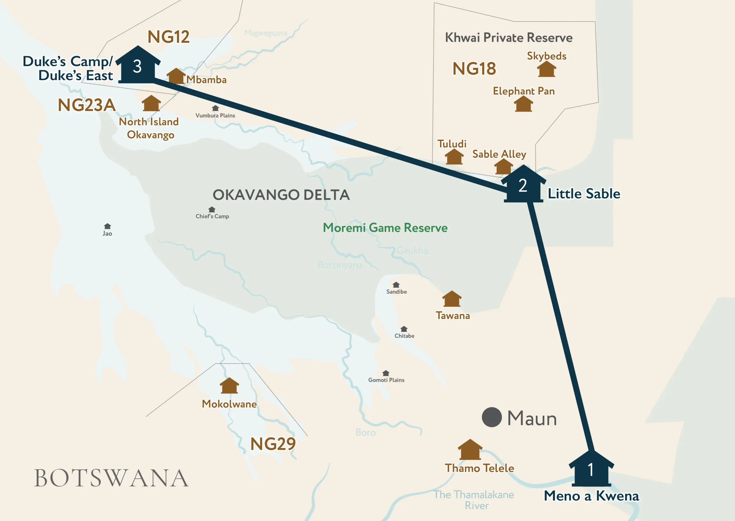 Botswana Conservation Safari with Adventures Africa