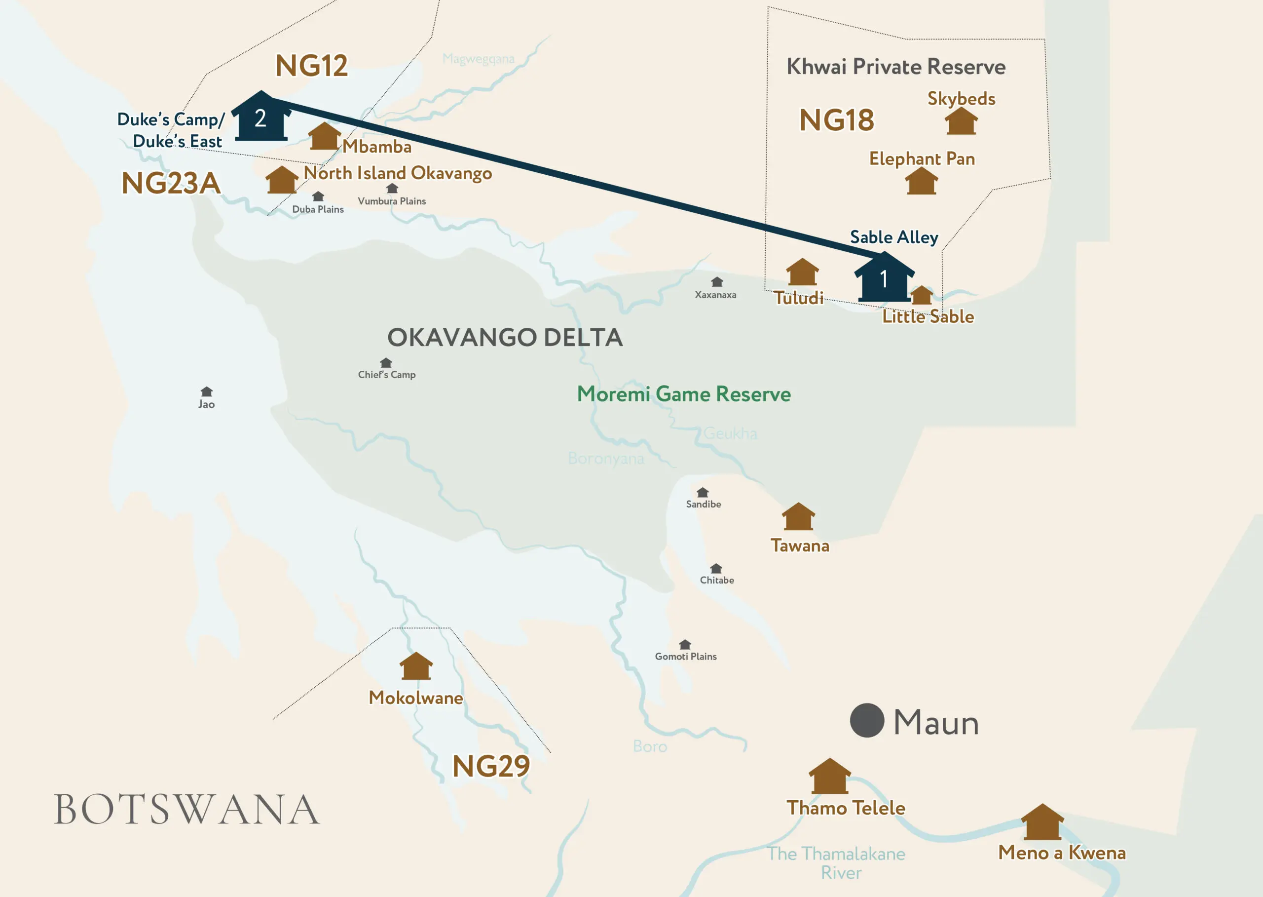 Classic Okavango Delta Safari with Adventures Africa